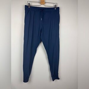 Zyia Active Navy Everywhere Zipper Jogger, Size XL